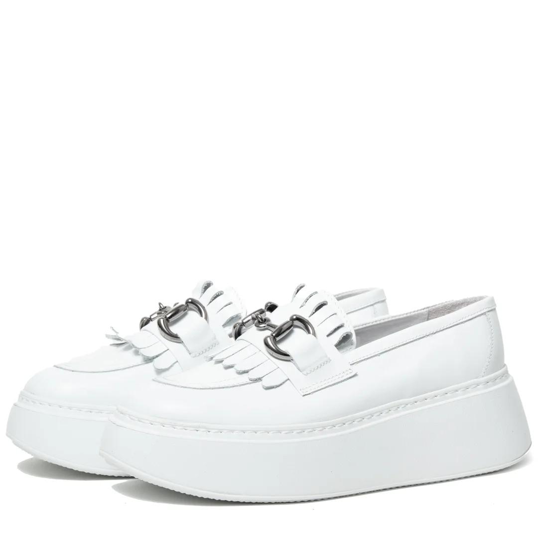 Pantofi casual dama, Glemis, piele naturala - Model: IB-2640, Culoare: Alb, Marime: 38 (25 cm)