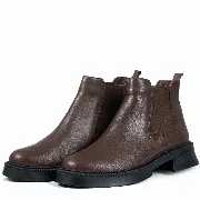 Ghete dama, Glemis, piele naturala - Cod: JD-cloe-1280, Culoare: Maro Box, Marime: 38 (24.8 cm)