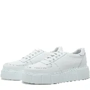 Pantofi casual dama, Glemis, piele naturala - Model: AN-1475, Culoare: Alb, Marime: 37 (24.3 cm)