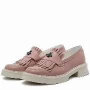 Mocasini dama, Glemis, piele naturala - Model: PS-cloe-1155, Culoare: Nude Box, Marime: 37 (24 cm)