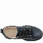 Pantofi dama calapod lat, Glemis, piele naturala - Cod: 665, Culoare: Blue Bizon, Marime: 38 (24.8 cm)