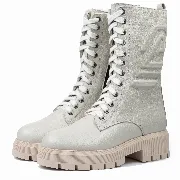 Ghete dama inalte, Glemis, piele naturala - Model: AS-florida-2425, Culoare: Bej Bizon, Marime: 38 (25.1 cm)