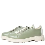 Pantofi casual dama, Glemis, piele naturala - Model: PS-norocos-1065, Culoare: Verde Bej Box, Marime: 38 (25.3 cm)
