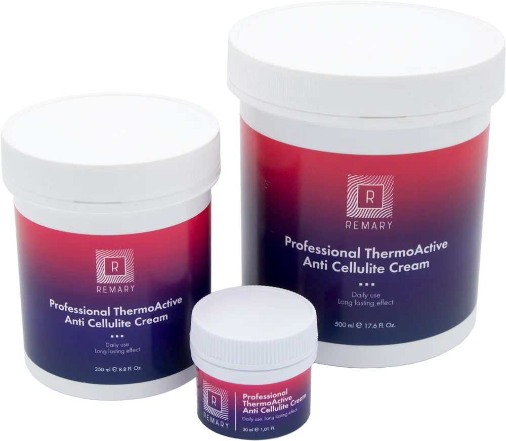 Cremă termoactivă anti celulitică profesională - Professional ThermoActive Anti Cellulite Cream - Remary - 250 ml