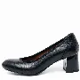 Pantofi dama eleganti, Glemis, piele naturala - Model: Siena, Culoare: Negru box, Marime: 38 (25 cm)