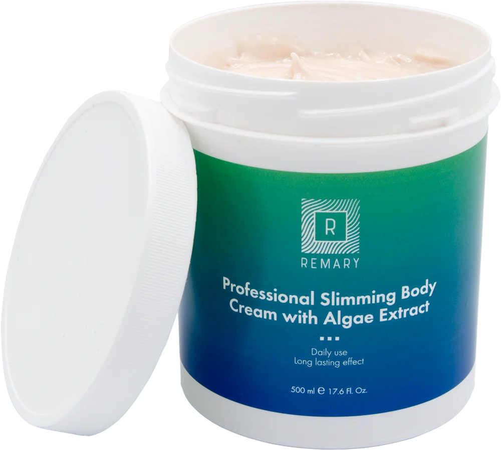 Crema profesionala pentru slabit cu alge - Professional Slimming Body Cream with Algae Extract - Remary - 500 ml
