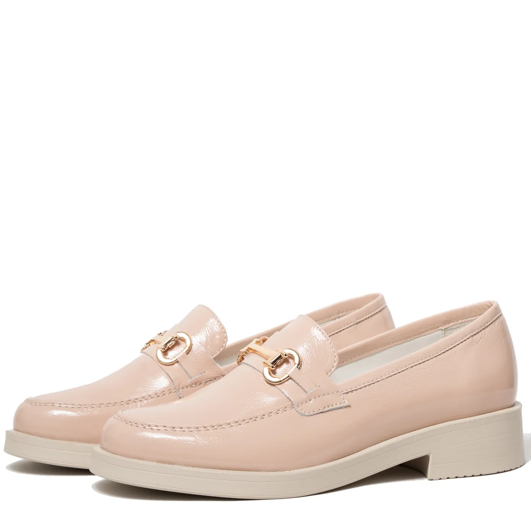 Pantofi casual dama, Glemis, piele naturala - Model: PS-delia-1150, Culoare: Nude, Marime: 40 (26.3 cm)