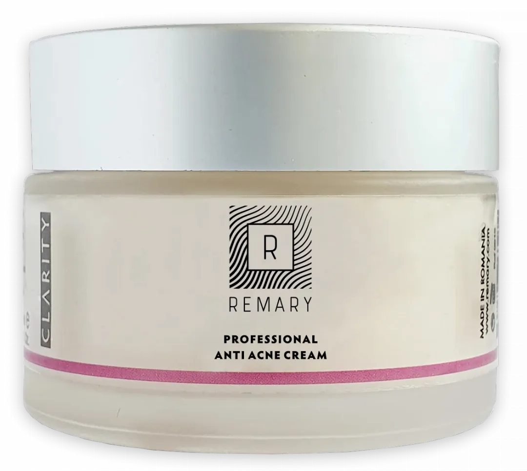 Cremă tratament împotriva acneei și coșurilor - Professional Anti Acne Cream - Clarity - Remary - 50 ml
