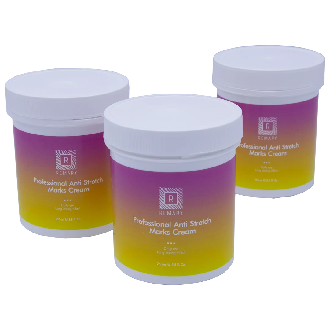 Crema pentru preventia Si Tratarea Vergeturilor - Professional Anti Stretch Marks Cream - Remary - 250 ml