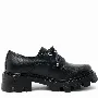 Pantofi casual dama, Glemis, piele naturala - Model: IB-2305, Culoare: Negru, Marime: 38 (25 cm)