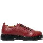 Pantofi casual dama, Glemis, piele naturala - Model: PS-norocos-1065, Culoare: Visiniu Box, Marime: 38 (25.3 cm)