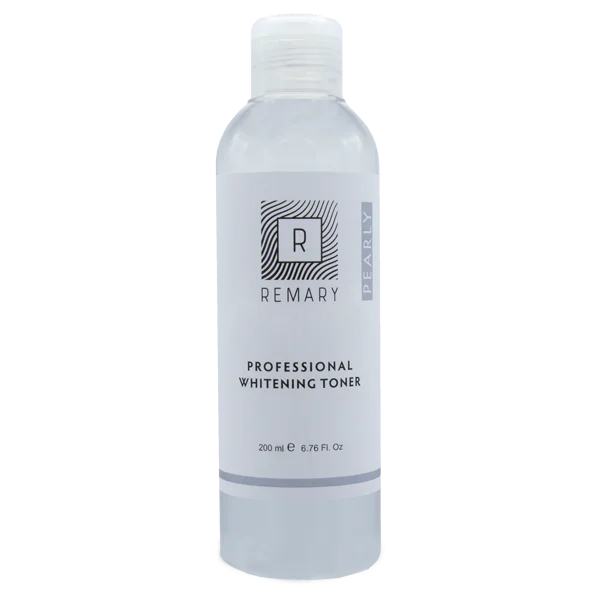 Loțiune tonică revigorantă și calmantă profesională pentru albire și depigmentare - Professional Whitening Toner – Pearly – Remary – 200 ml