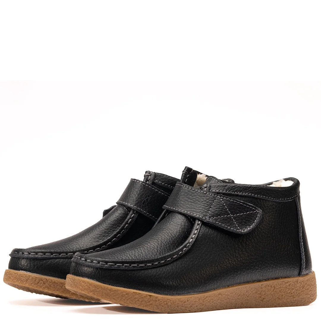 Ghete dama, Voguer, piele naturala - Colectie: Heritage, Culoare: Negru, Marime: 37