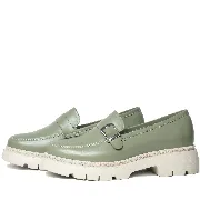 Pantofi casual dama, Glemis, piele naturala - Model: PS-ionela-1150, Culoare: Verde Box, Marime: 38 (25 cm)