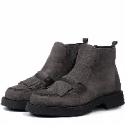 Ghete dama, Glemis, piele naturala - Cod: IB-4100, Culoare: Taupe Camoscio, Marime: 36 (23.4 cm)