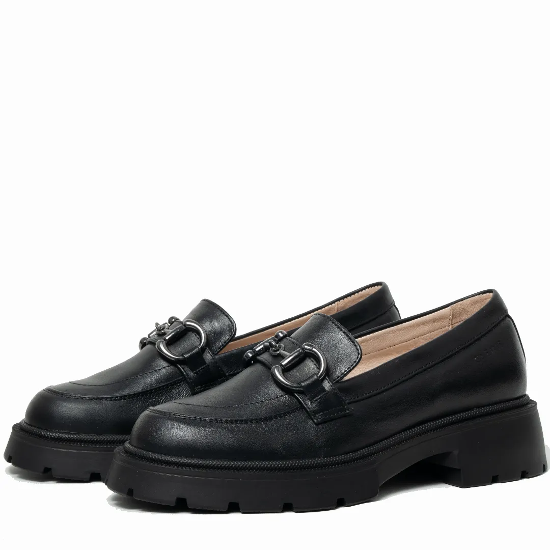 Mocasini dama, Glemis, piele naturala - Cod: 660, Culoare: Negru, Marime: 38