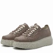 Pantofi dama premium, Glemis, piele naturala - Cod: PS-asti-1065, Culoare: Taupe Bizon, Marime: 37 (24.2 cm)