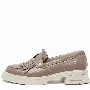 Mocasini dama, Glemis, piele naturala - Model: PS-cloe-1155, Culoare: Taupe Bizon, Marime: 38 (24.8 cm)