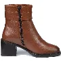 Botine dama, Glemis, piele naturala - Cod: NE-488, Culoare: Maro Deschis, Marime: 40 (26 cm)