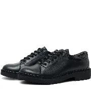 Pantofi casual dama, Glemis, piele naturala - Model: AN-1260-2, Culoare: Negru Sidefat, Marime: 38 (24.9 cm)