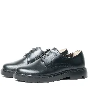 Pantofi casual unisex, Glemis, piele naturala - Model: PS-norocos-1145, Culoare: Negru Box, Marime: 38 (25.3 cm)