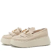 Pantofi casual dama, Glemis, piele naturala - Model: IB-2640, Culoare: Alb Natur, Marime: 38 (25 cm)