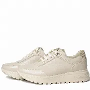 Pantofi casual dama, Glemis, piele naturala - Model: PS-bela-980, Culoare: Bej Bizon Auriu, Marime: 38 (24.7 cm)