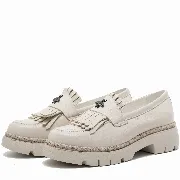 Mocasini dama, Glemis, piele naturala - Model: PS-ionela-1155, Culoare: Bej Bizon, Marime: 38 (25 cm)