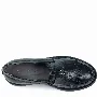 Mocasini dama, Glemis, piele naturala - Model: PS-ionela-1155, Culoare: Negru Box, Marime: 38 (25 cm)