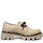 Pantofi casual dama, Glemis, piele naturala - Model: IB-2305, Culoare: Alb Natur, Marime: 38 (25 cm)