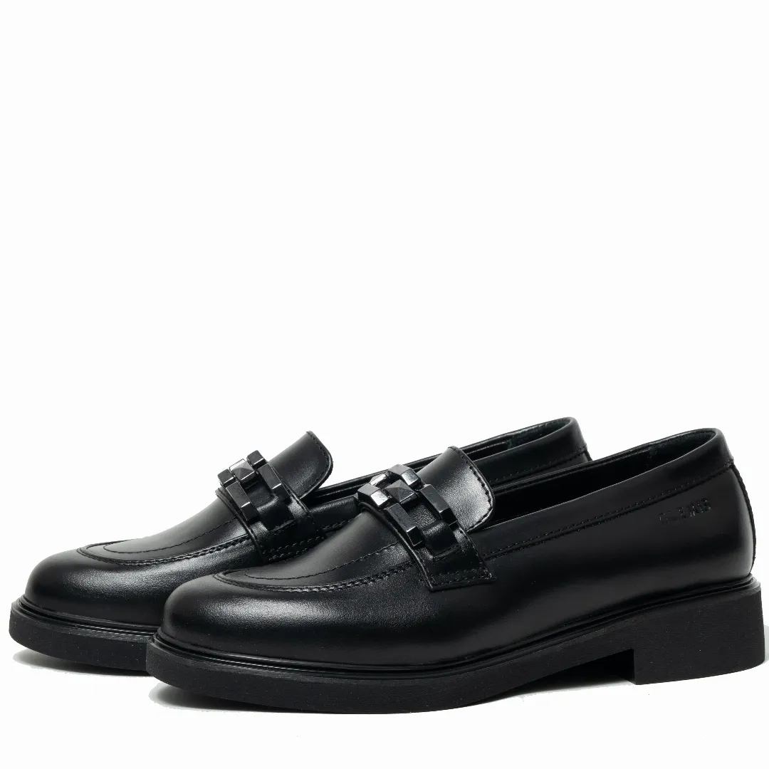 Mocasini dama, Glemis, piele naturala - Cod: 745, Culoare: Negru, Marime: 38