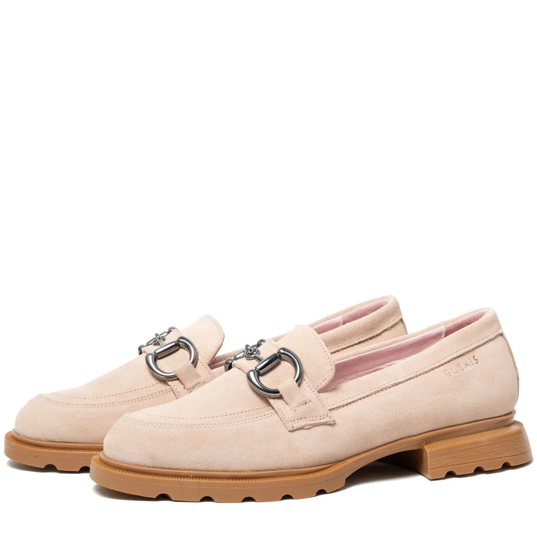 Mocasini dama, Glemis, piele naturala - Cod: 650, Culoare: Roz pudra, Marime: 38