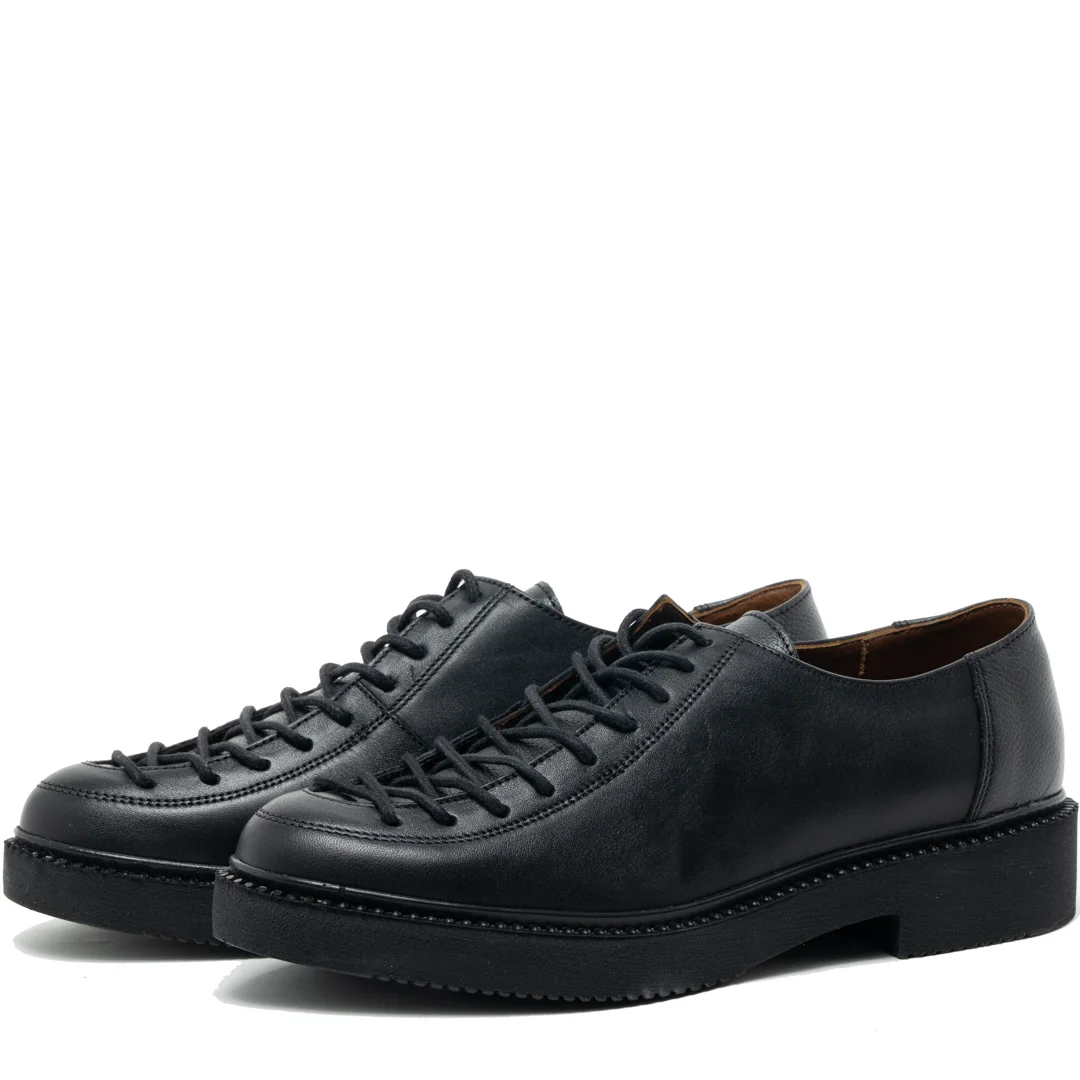 Pantofi casual dama, Glemis, piele naturala - Model: AN-1405-1, Culoare: Negru, Marime: 38 (24.6 cm)