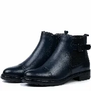 Ghete dama, Glemis, piele naturala - Cod: AS-2445, Culoare: Blue Box, Marime: 38 (25.2 cm)