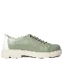 Pantofi casual dama, Glemis, piele naturala - Model: PS-norocos-1065, Culoare: Verde Bej Box, Marime: 38 (25.3 cm)