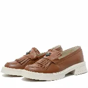 Mocasini dama, Glemis, piele naturala - Model: PS-cloe-1155, Culoare: Maro Box TA, Marime: 38 (24.8 cm)