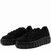 Pantofi dama calapod lat, Glemis, piele naturala - Cod: IB-2515, Culoare: Negru Velur, Marime: 38 (25 cm)