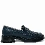 Mocasini dama, Glemis, piele naturala - Model: PS-cloe-1155, Culoare: Blue Bizon, Marime: 38 (24.8 cm)