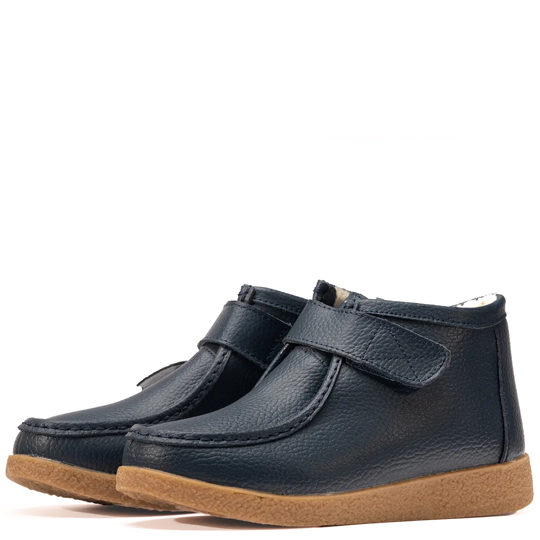 Ghete dama, Voguer, piele naturala - Colectie: Heritage, Culoare: Albastru inchis, Marime: 40