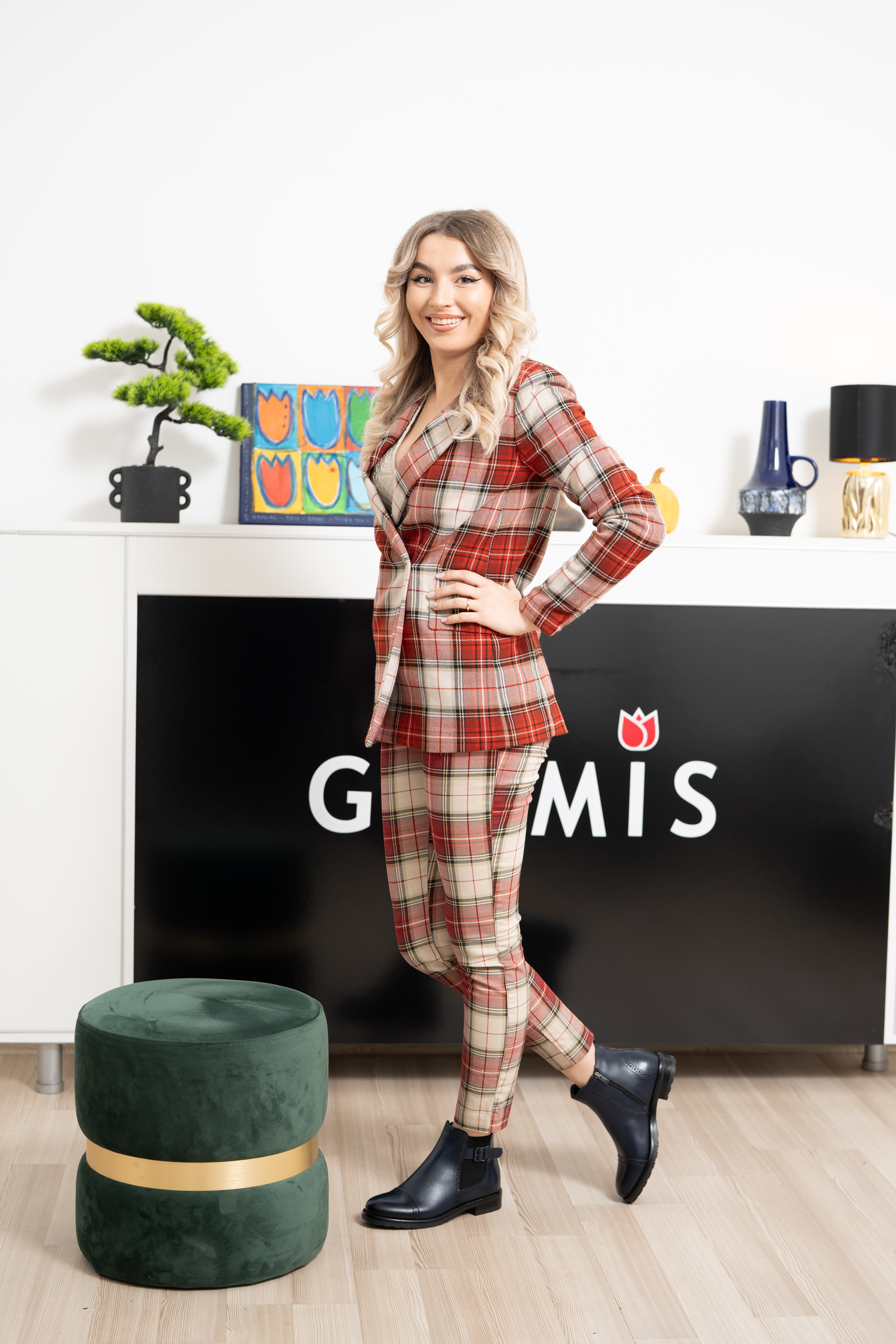 Ghete dama, Glemis, piele naturala - Cod: AS-2445, Culoare: Blue Box, Marime: 40 (26.8 cm)