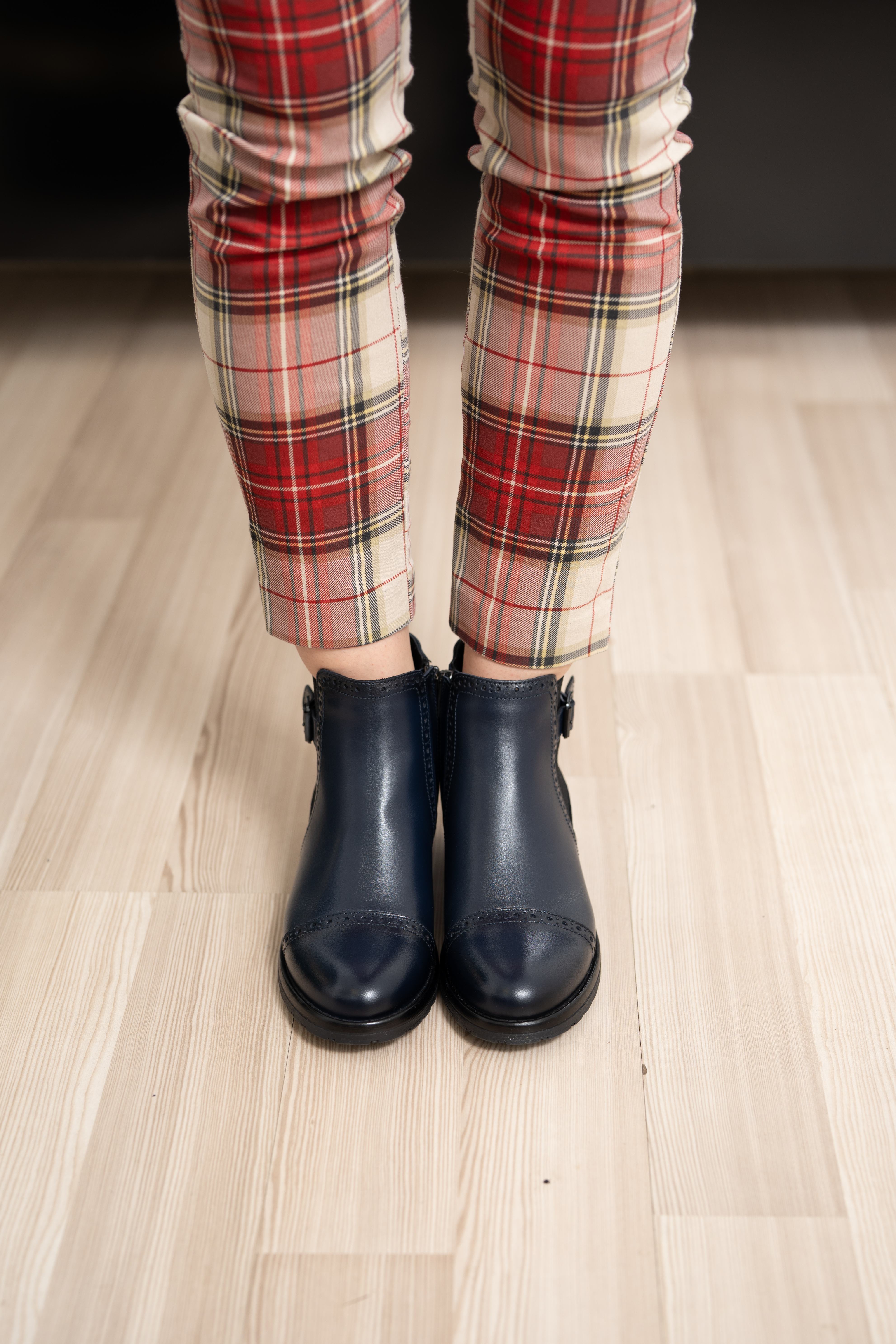 Ghete dama, Glemis, piele naturala - Cod: AS-2445, Culoare: Blue Box, Marime: 40 (26.8 cm)