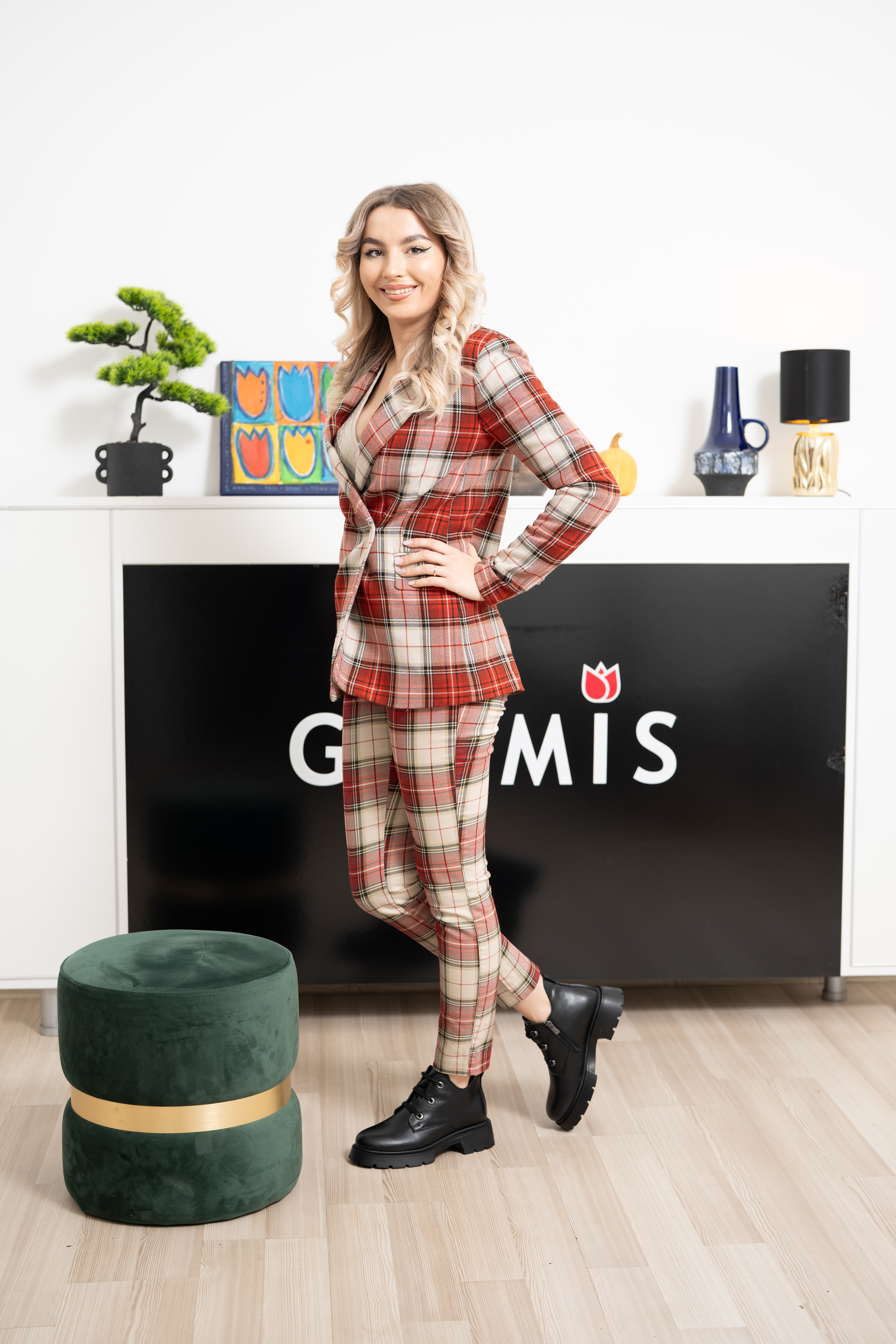 Ghete dama calapod lat, Glemis, piele naturala - Cod: AS-2462, Culoare: Negru Box, Marime: 38 (25.2 cm)