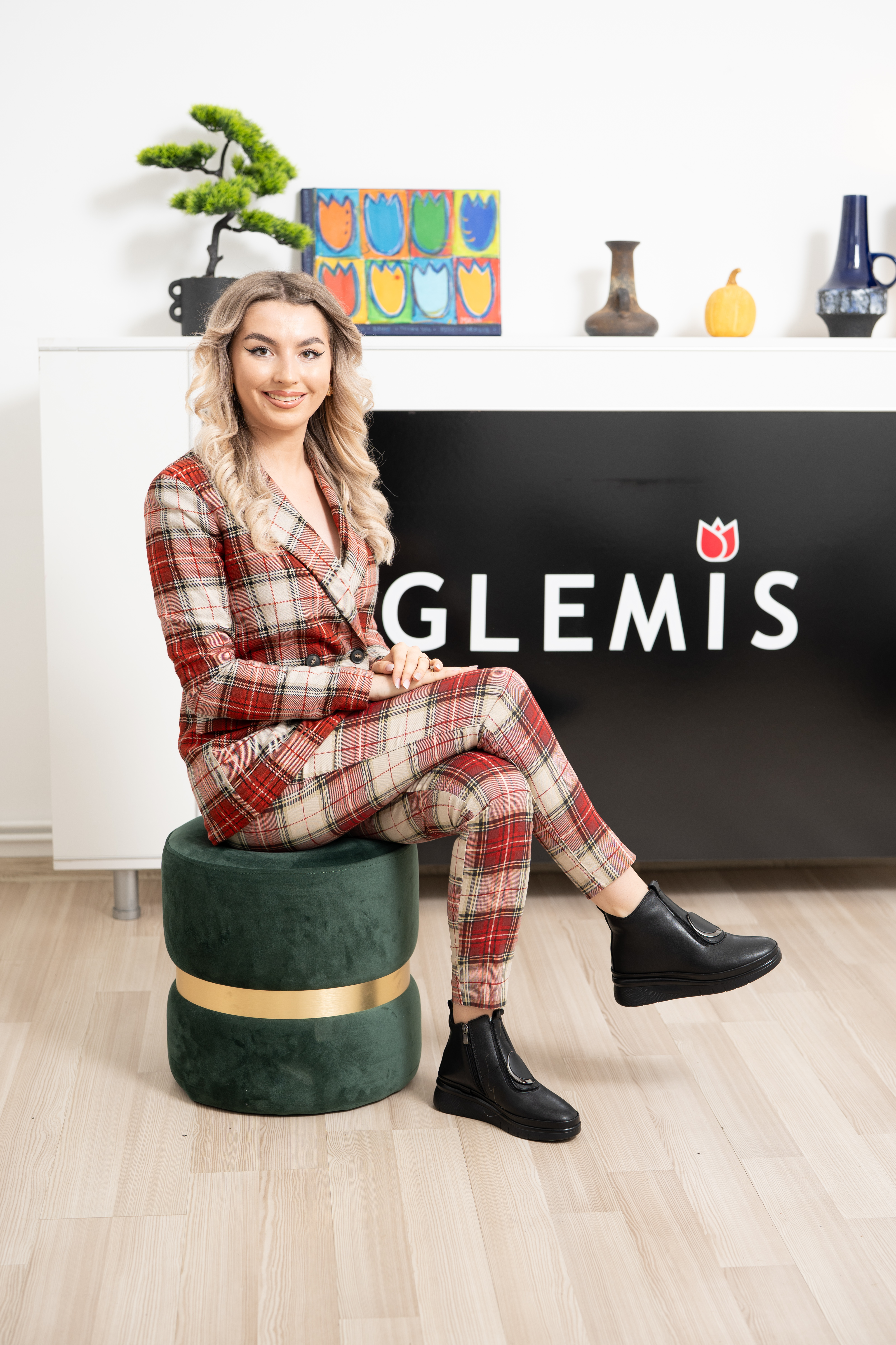 Ghete dama, Glemis, piele naturala - Cod: AS-2508, Culoare: Negru Box, Marime: 38 (24.8 cm)