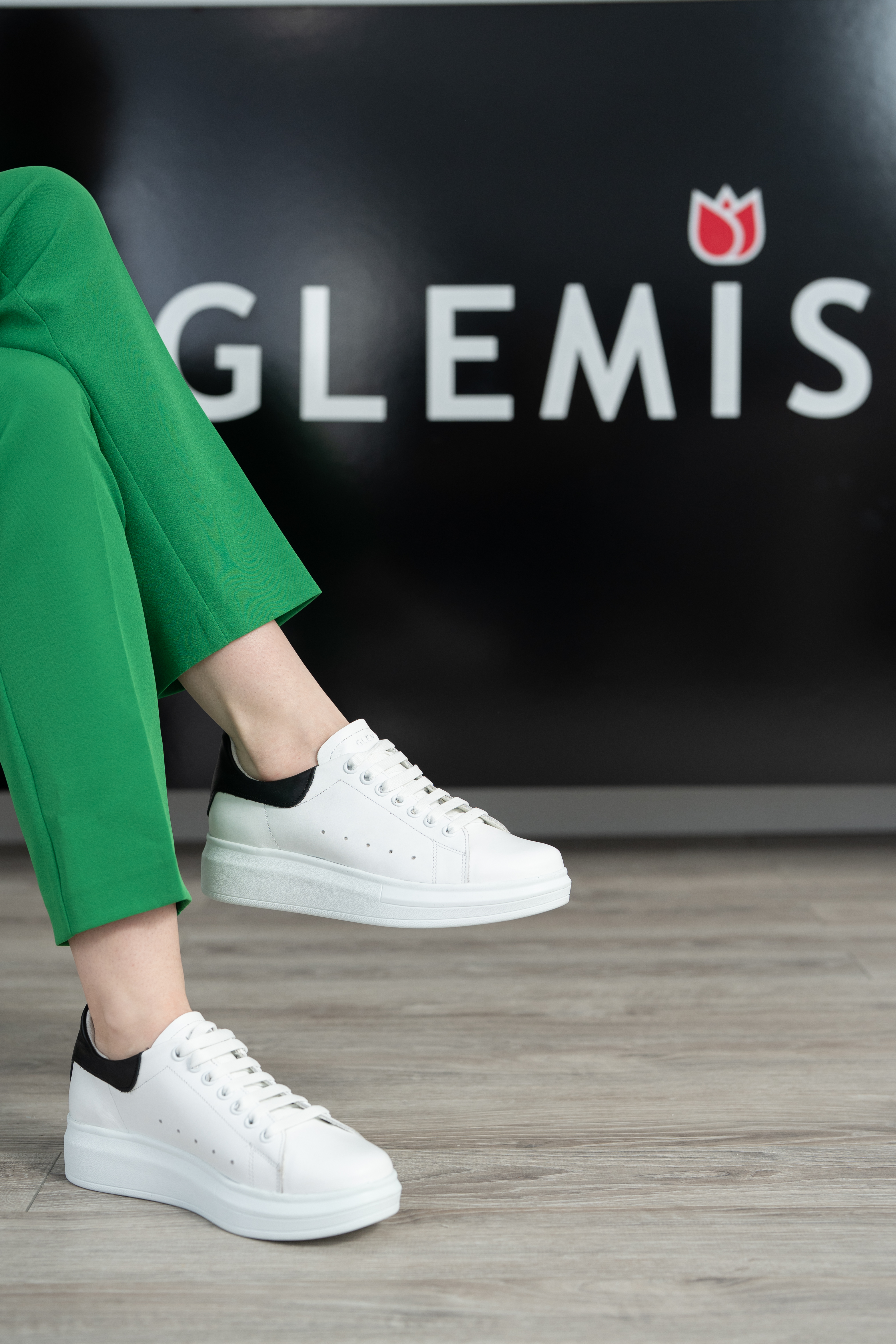 Pantofi dama, Glemis, piele naturala - Cod: 505, Culoare: Alb, Marime: 38