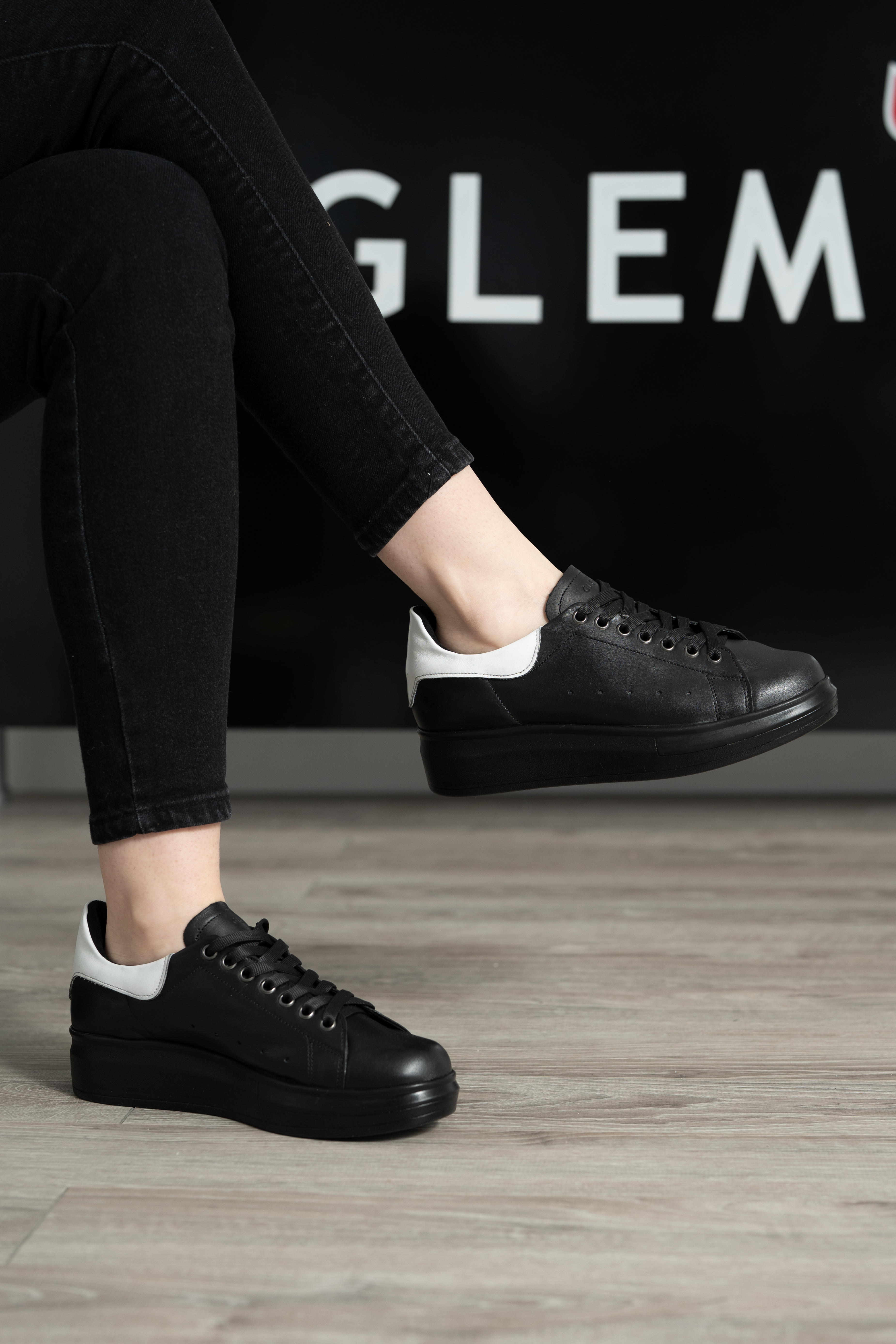 Pantofi dama, Glemis, piele naturala - Cod: 505, Culoare: Negru, Marime: 38