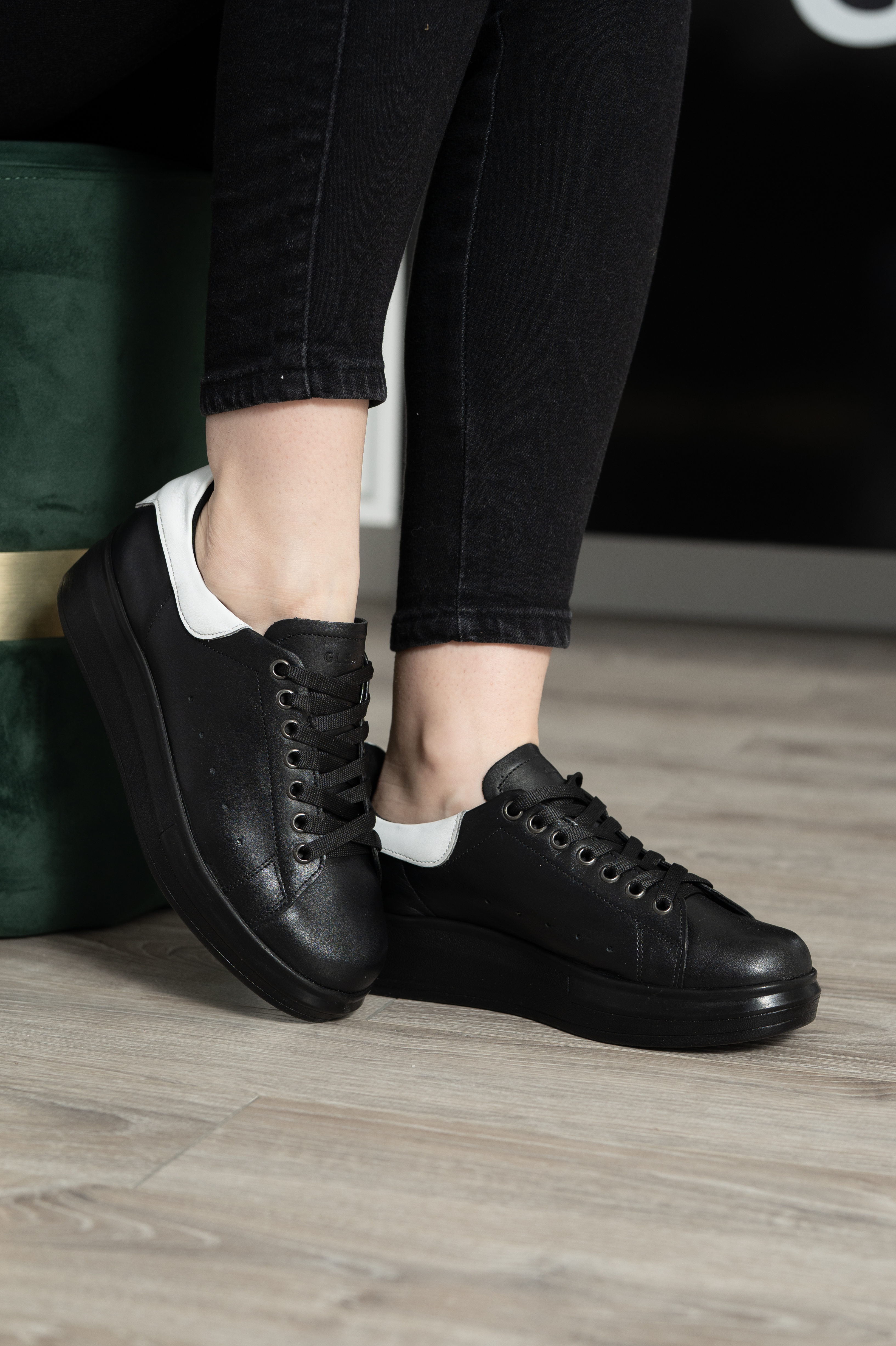 Pantofi dama, Glemis, piele naturala - Cod: 505, Culoare: Negru, Marime: 38