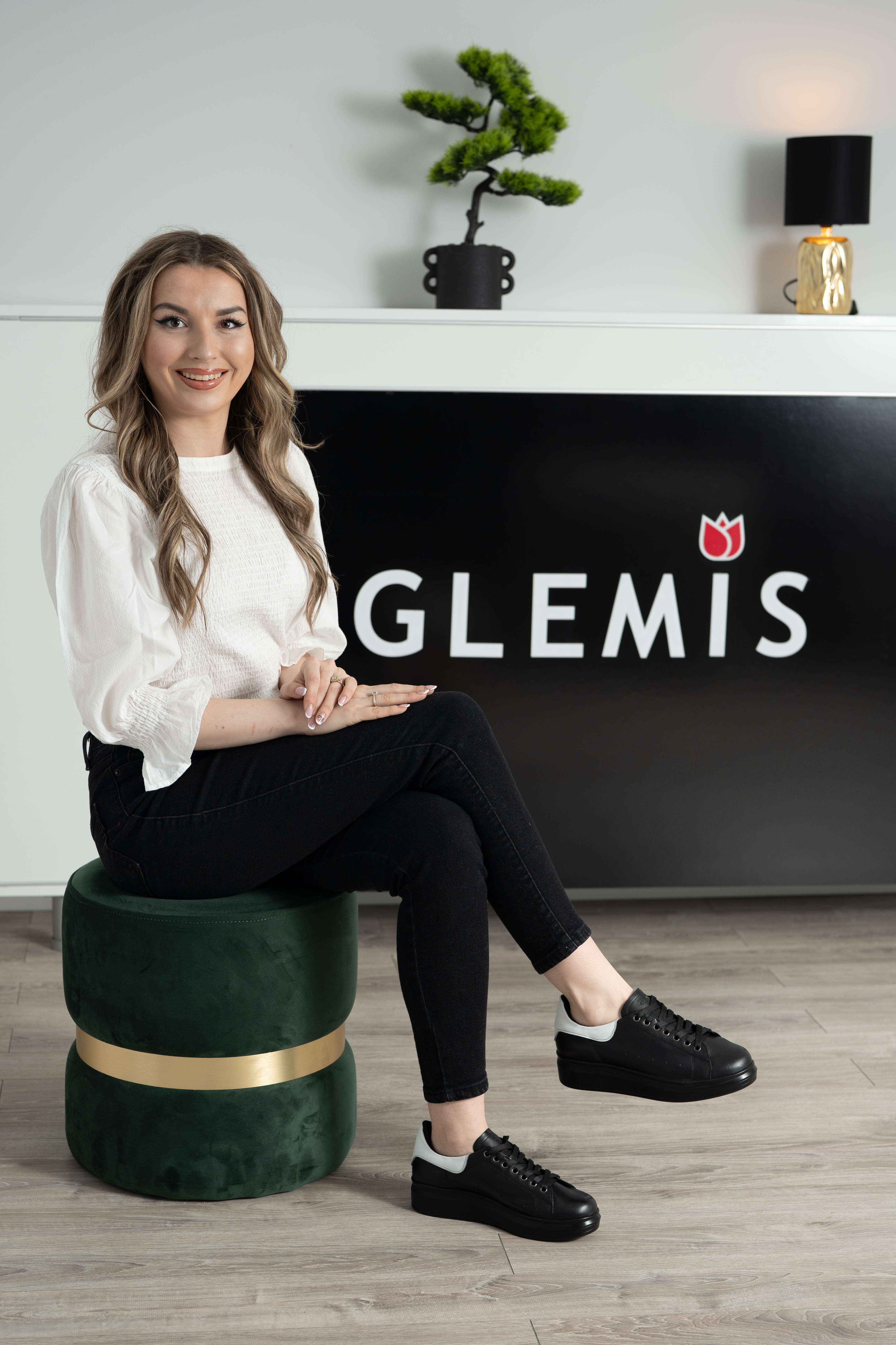Pantofi dama, Glemis, piele naturala - Cod: 505, Culoare: Negru, Marime: 38
