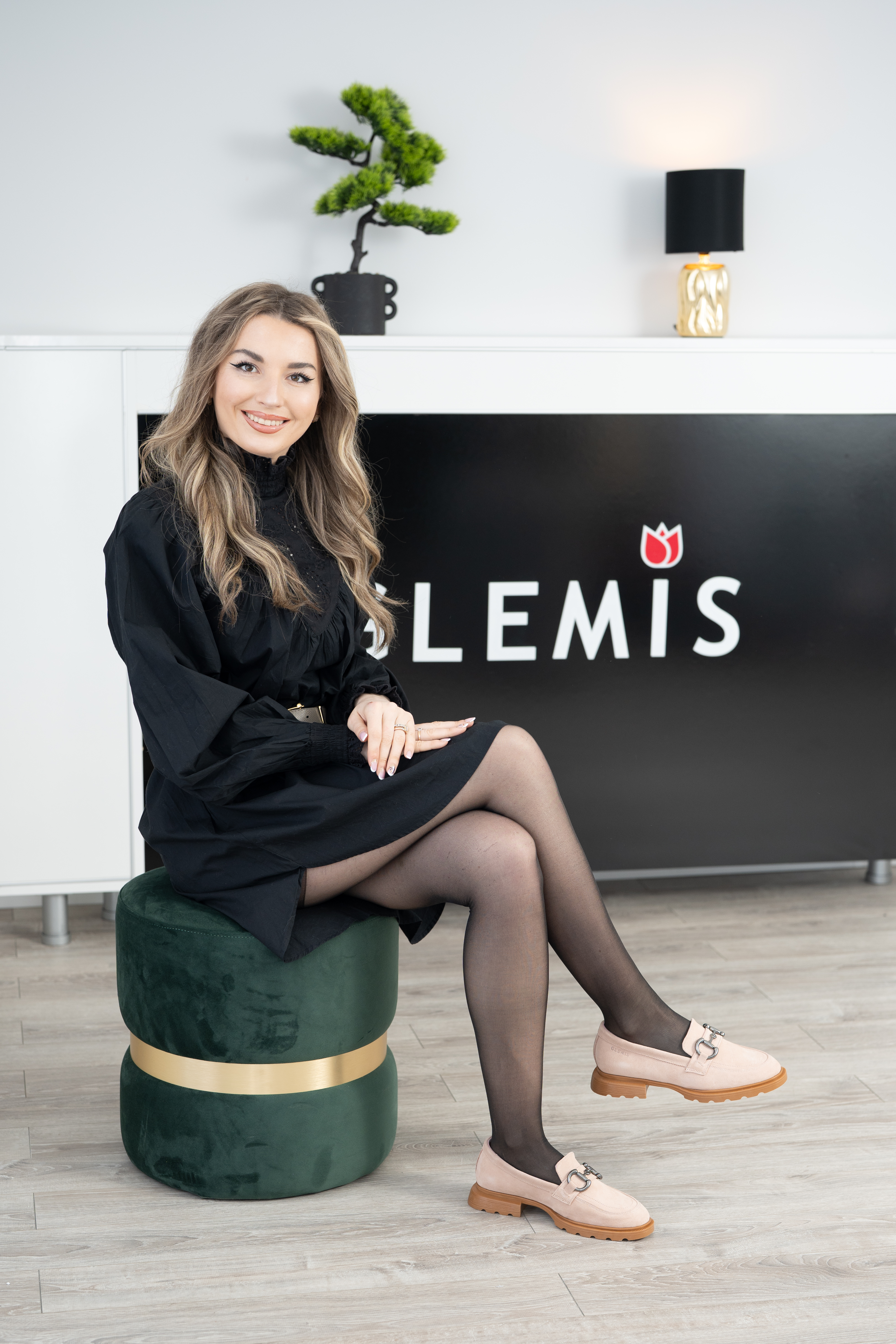 Mocasini dama, Glemis, piele naturala - Cod: 650, Culoare: Roz pudra, Marime: 38
