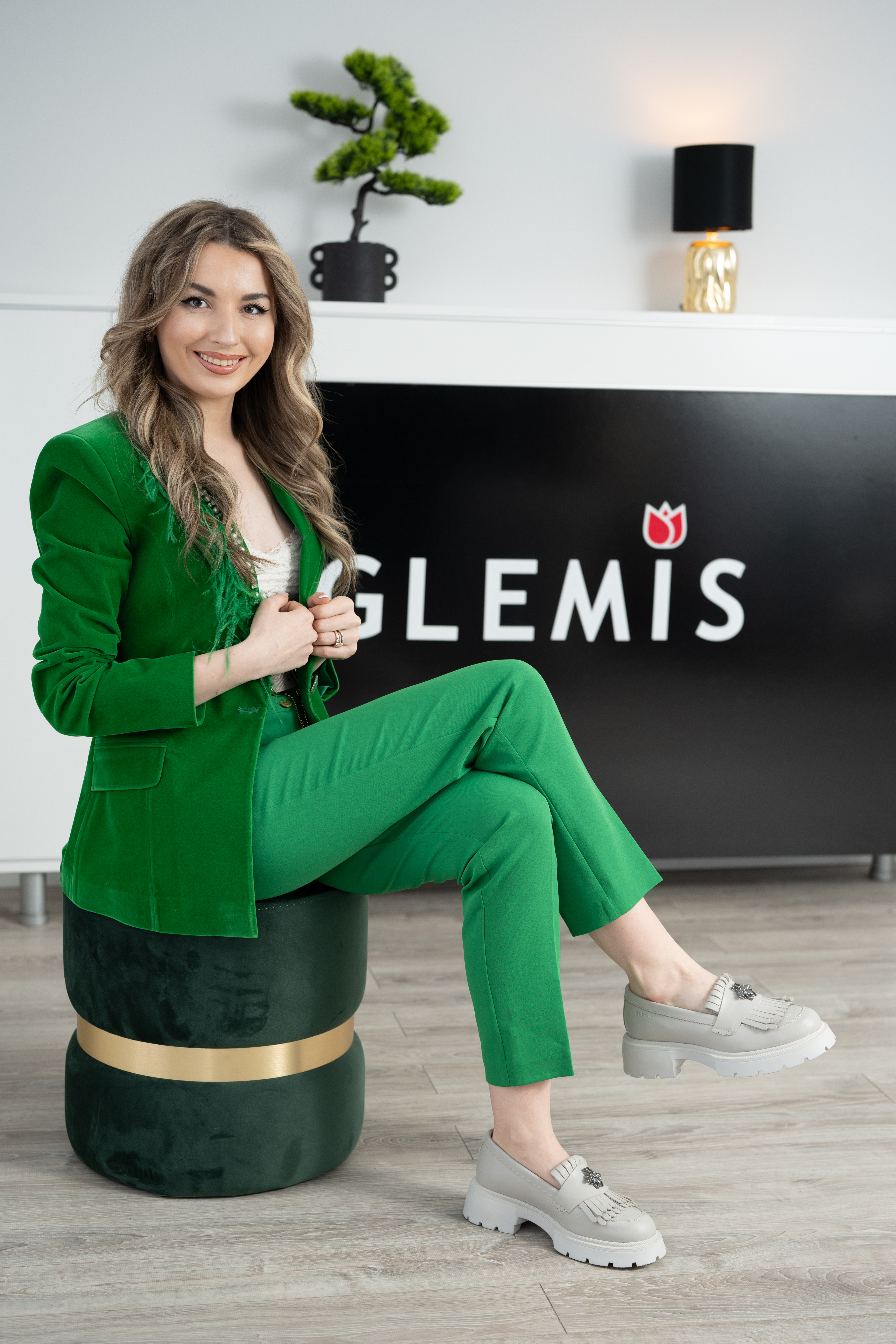 Mocasini dama, Glemis, piele naturala - Cod: 655, Culoare: Alb natur, Marime: 38