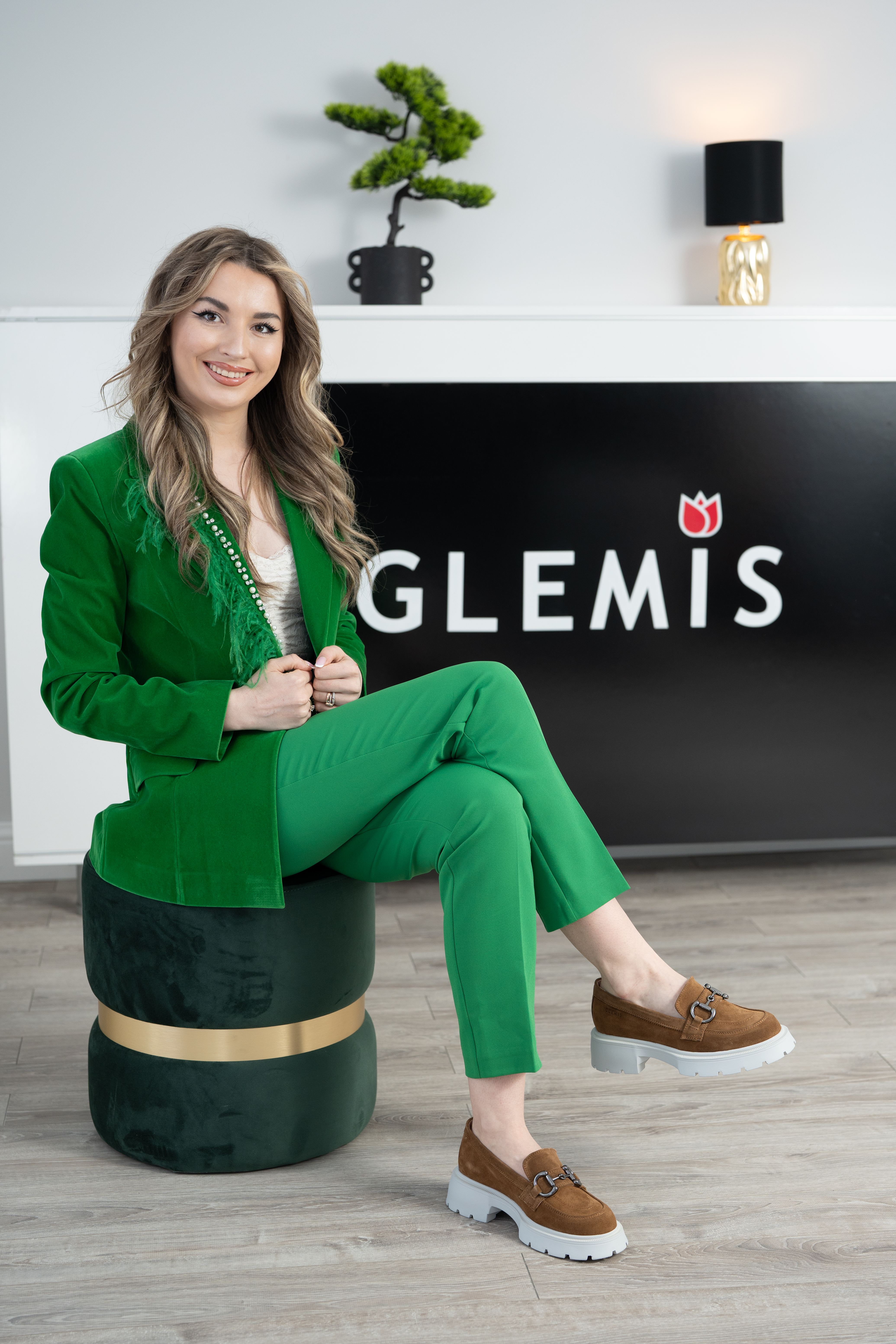 Mocasini dama, Glemis, piele naturala intoarsa - Cod: 660, Culoare: Maro, Marime: 38